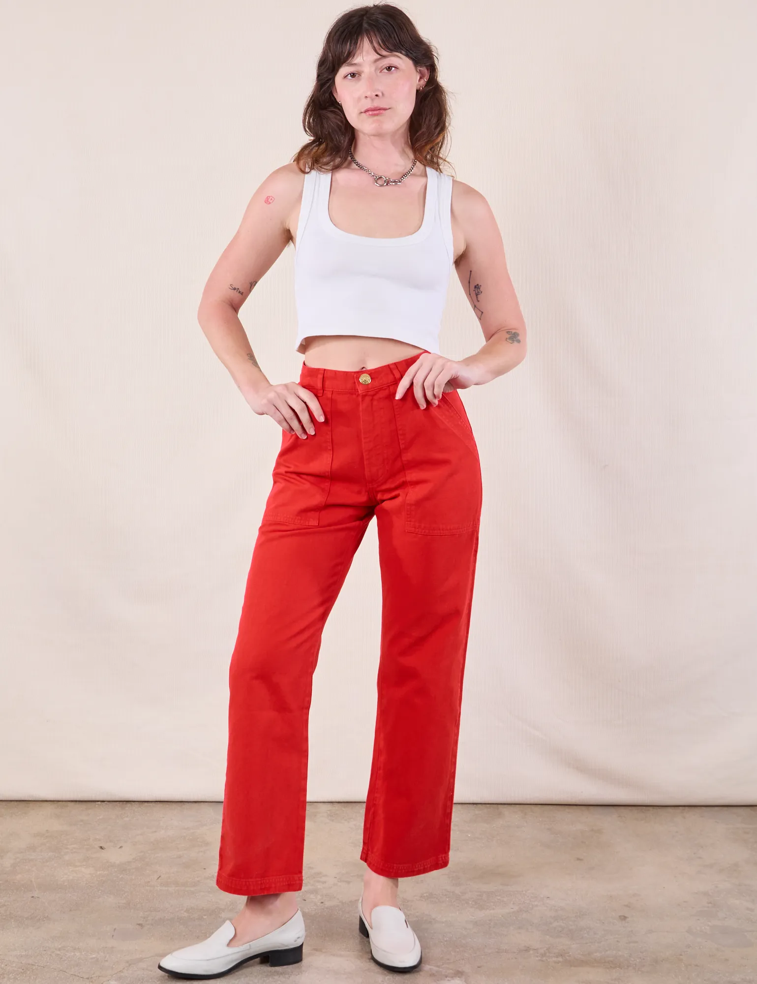 Work Pants - Mustang Red