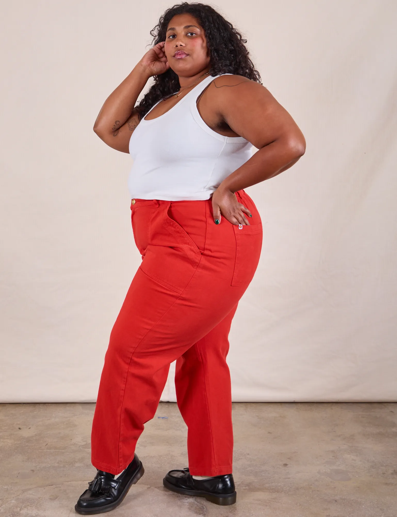 Work Pants - Mustang Red