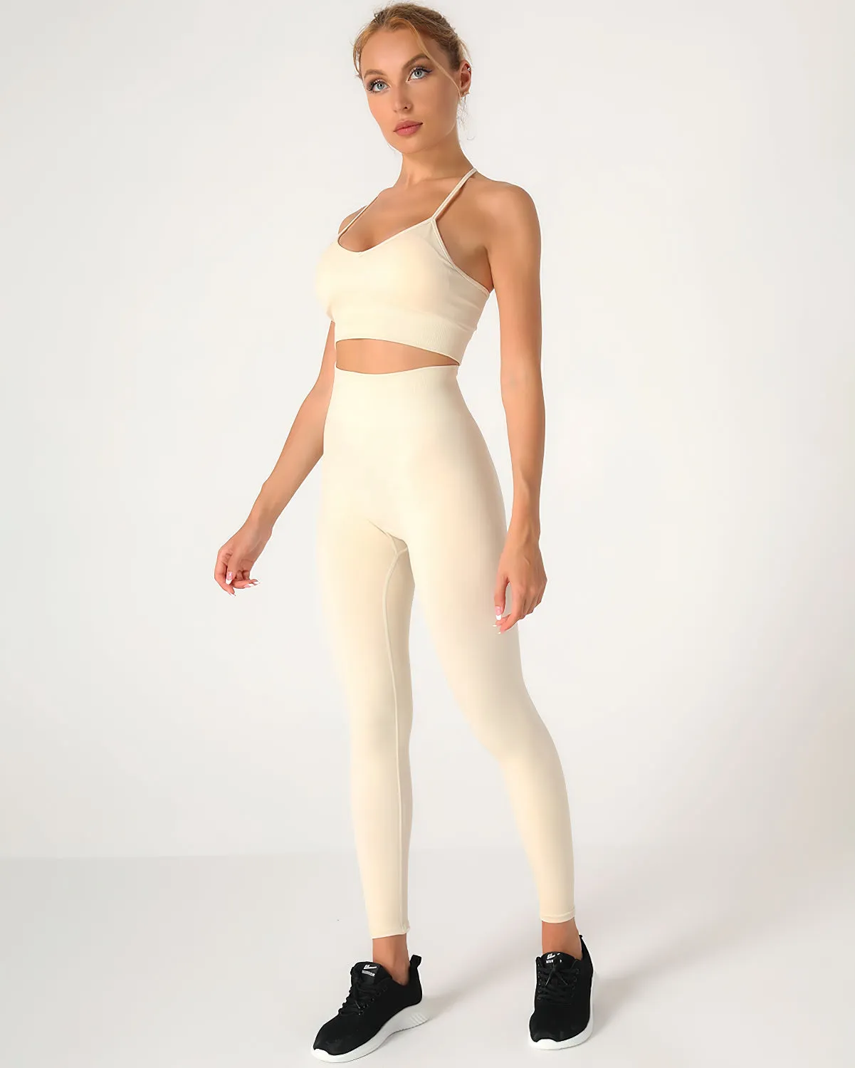 Yesley Leggings - Beige