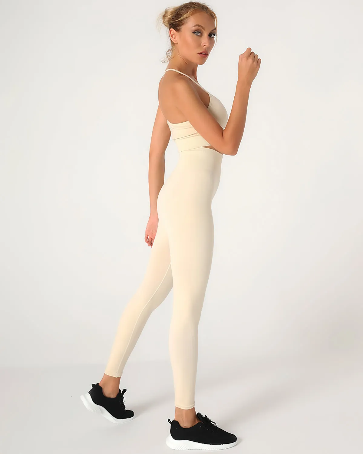Yesley Leggings - Beige