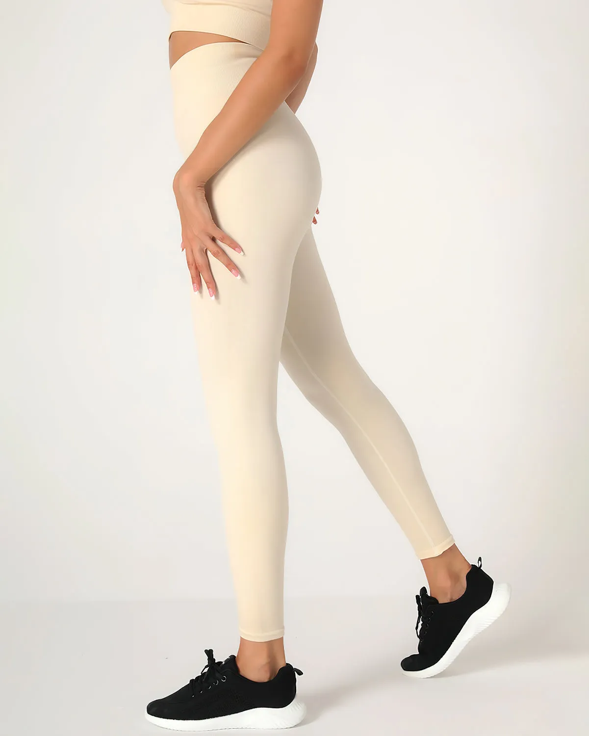 Yesley Leggings - Beige
