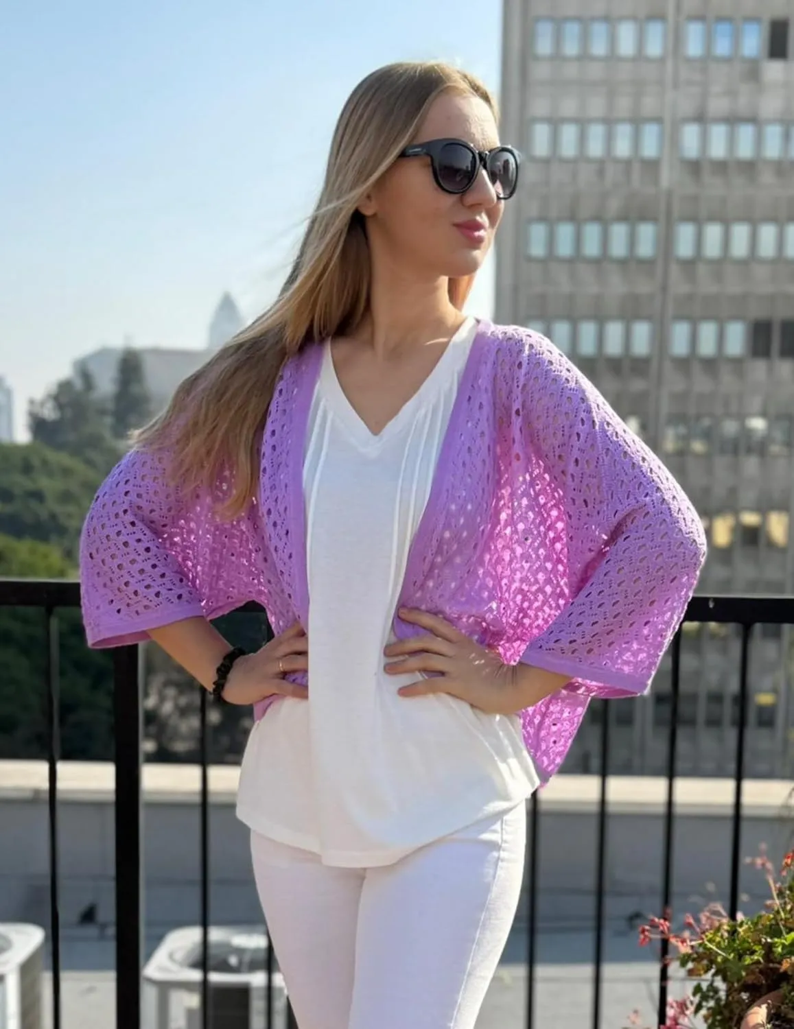 Zeagoo Womens Summer Crochet Cardigan Sweaters