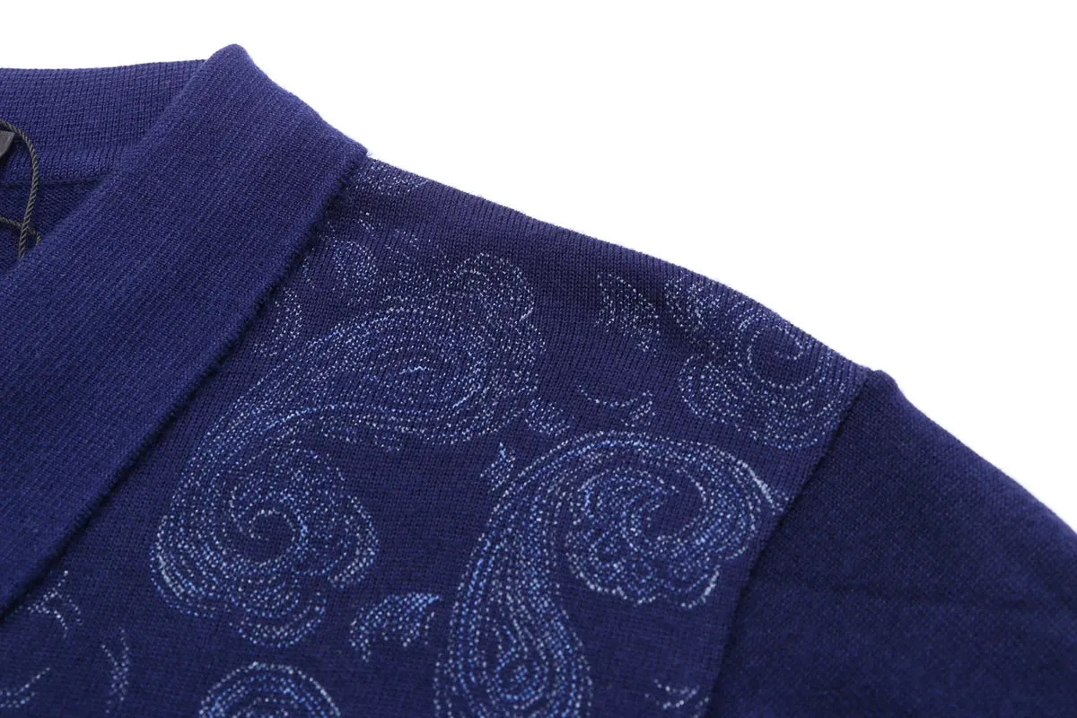 Zipper Comfort Business Style Wool Sweater
